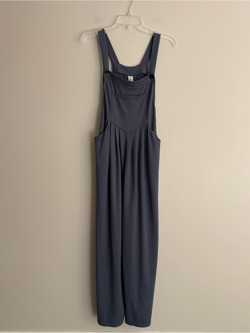 HALARA Periwinkle Pinafore Maxi Jumpsuit Size M